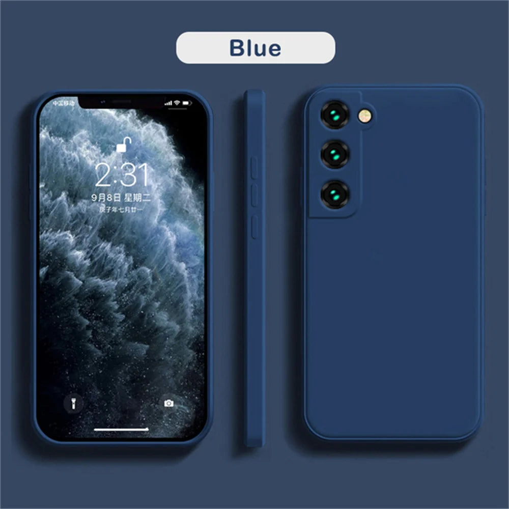 Custodia Cover Magsafe cellulare per Samsung Galaxy S24 Ultra Silicone Bumper