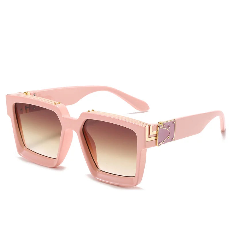 Damen Sonnenbrille Luxus Modische Herren Brille Vintage Pilotenbrille UV400