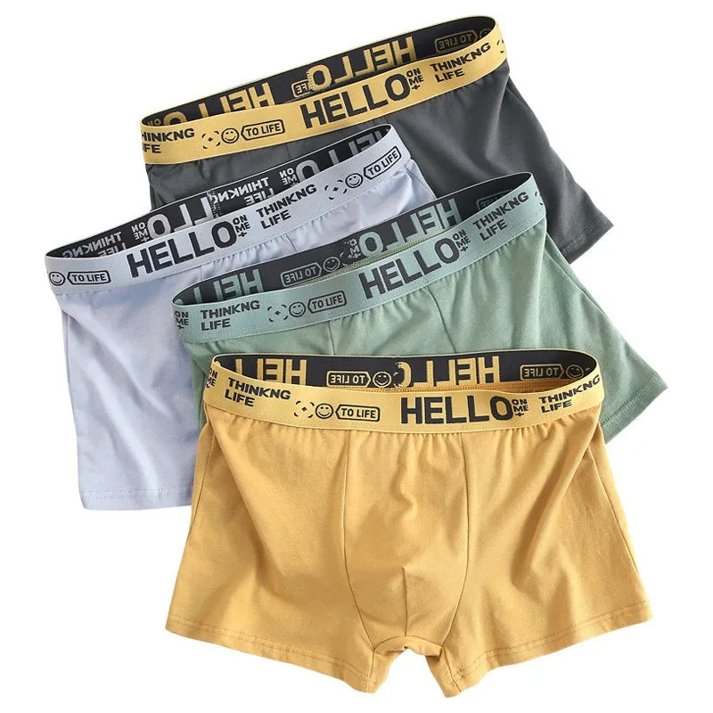 6er Pack Herren Boxershorts Unterhosen Basic Unterwäsche Boxer Shorts
