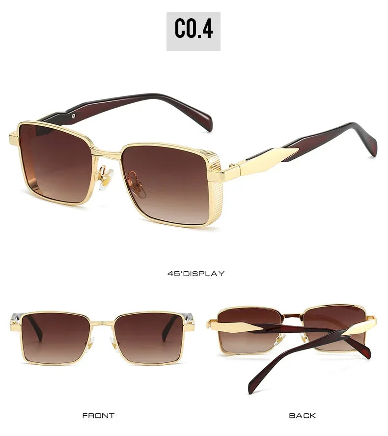 Herren Sonnenbrille Designer Luxus Männer Vintage Brille Pilotenbrille UV400