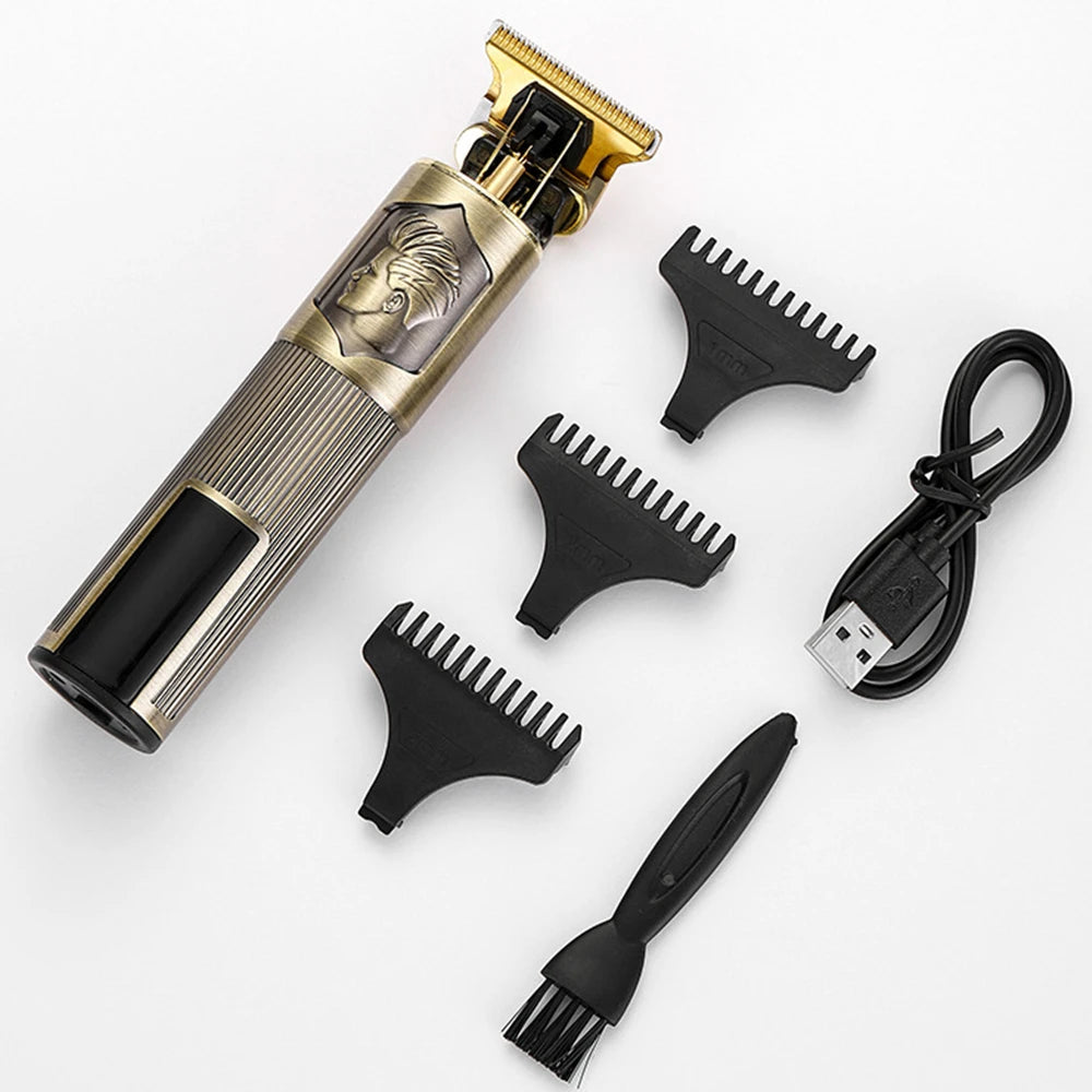 TAGLIACAPELLI PROFESSIONALE RASOIO ELETTRICO MACCHINETTA TRIMMER REGOLA BARBA