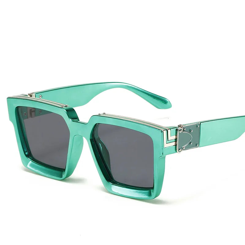 Damen Sonnenbrille Luxus Modische Herren Brille Vintage Pilotenbrille UV400