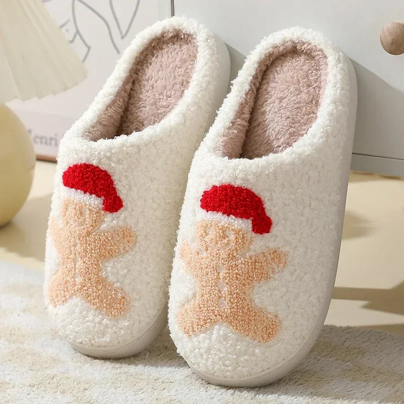 Damen Hausschuhe Pantoffeln Winterschuhe Plüsch Samt Slippers Wärme Gefütterte