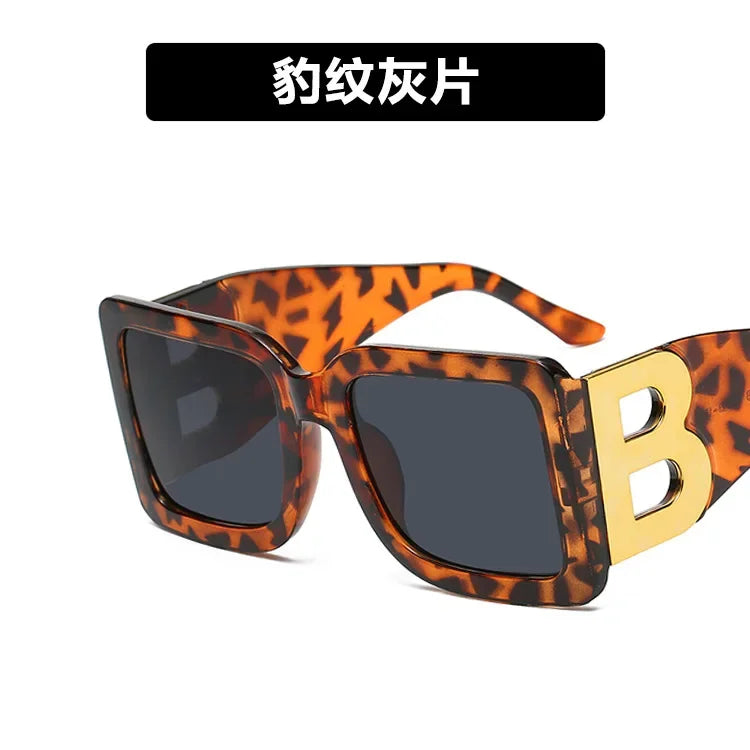 Occhiali da sole ovali oversize per donna e uomo Fotocromatici Polarizzati UV400