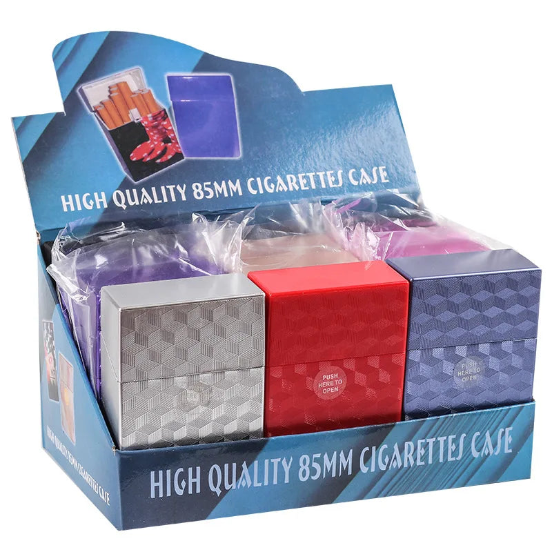 Zigarettenetui Etui 20 Zigaretten Box Dose Metall BigBox Tabakdose Klappdeckel