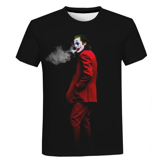 Herren Fashion Vintage 3D T-Shirt Rundhals Unisex Sommer Streetwear