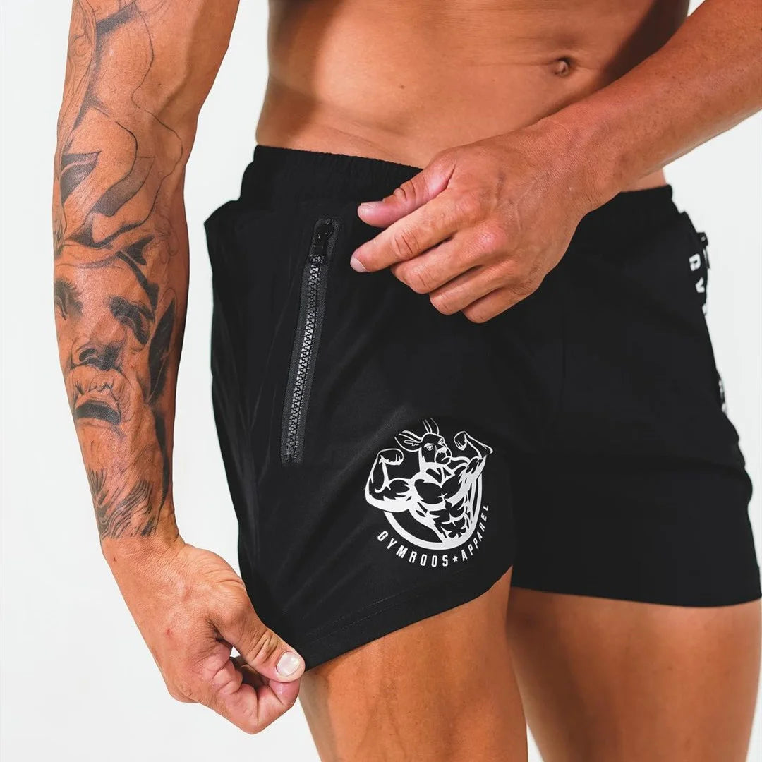 Fitness Shorts Kurze Sporthose Kurzhose Jogging Herren Trainingshose Sportshorts