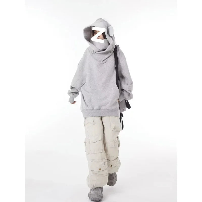 Ninja Kapuzenpullover Sweatshirt Hoodie Pulli Damen Kapuzenpulli Shirt Hoody