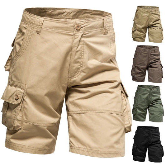 Herren knielange Shorts Bermuda Cargo Kurze Hose Herren Kurzehose Boxershorts