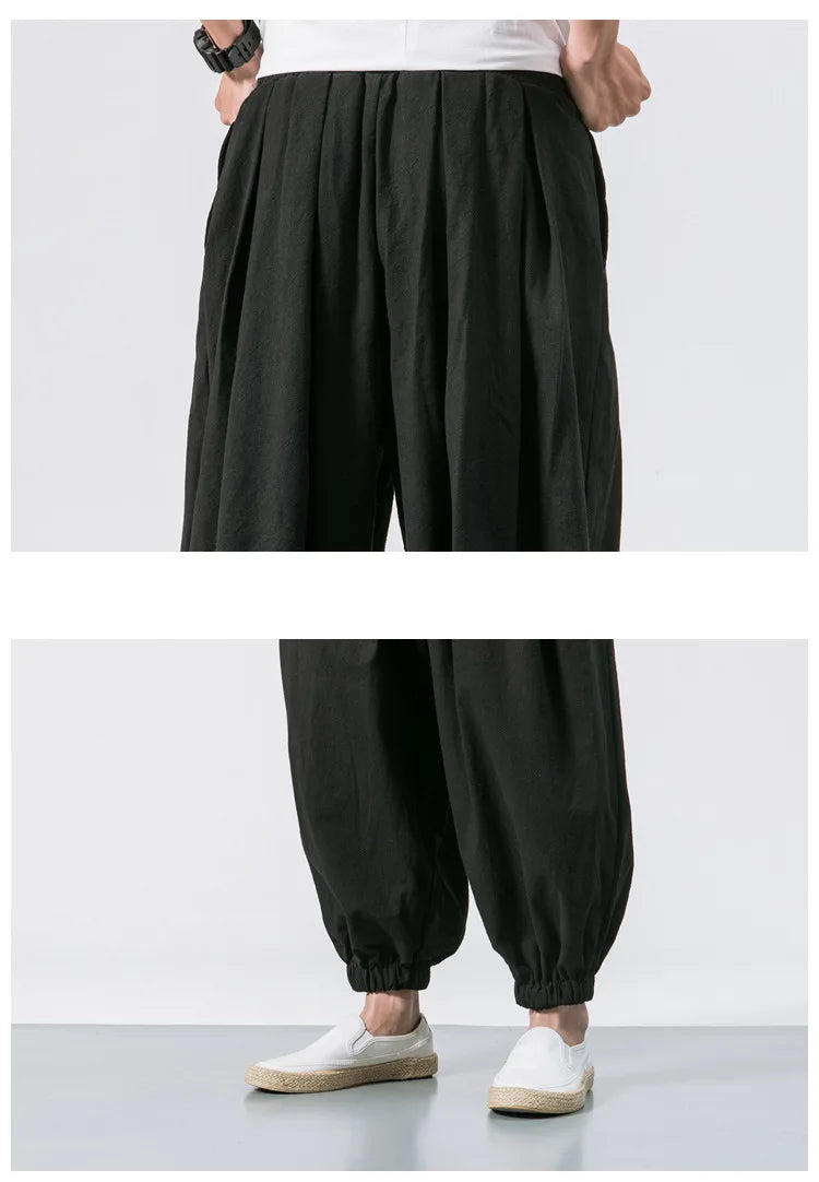 Männer Hose Haremshosen Pumphosen Pluderhosen Hosenrock Herrenrock Kilt Jogger