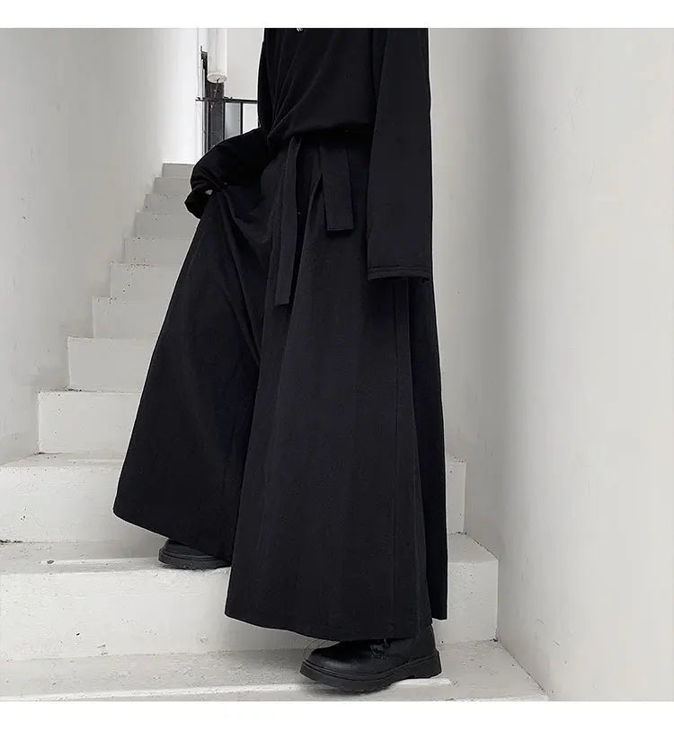 Männer Hose Haremshosen Pumphosen Pluderhosen Hosenrock Herrenrock Kilt Kimono
