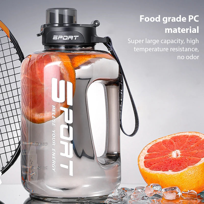 2,5/1,7L Trinkflasche Sportflasche Tritan Wasserflasche Getränkeflasche BPA-frei