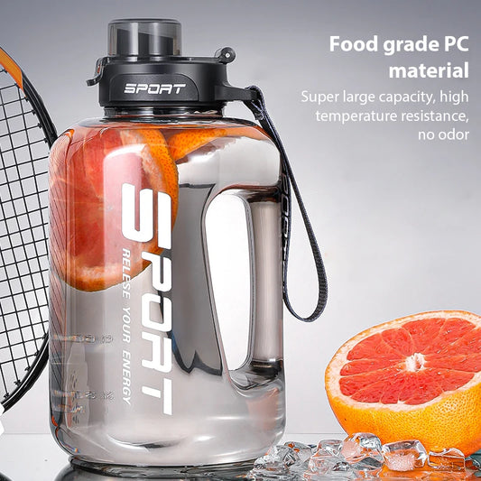 2,5/1,7L Trinkflasche Sportflasche Tritan Wasserflasche Getränkeflasche BPA-frei