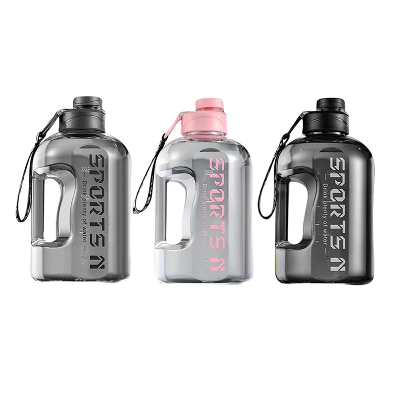 2,7/1,7L Trinkflasche Sportflasche Tritan Wasserflasche Getränkeflasche BPA-frei