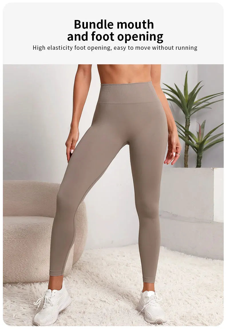 Leggins Donna Push up Vita Alta Pantaloni Sportivi Fitness Yoga Palestra Tuta
