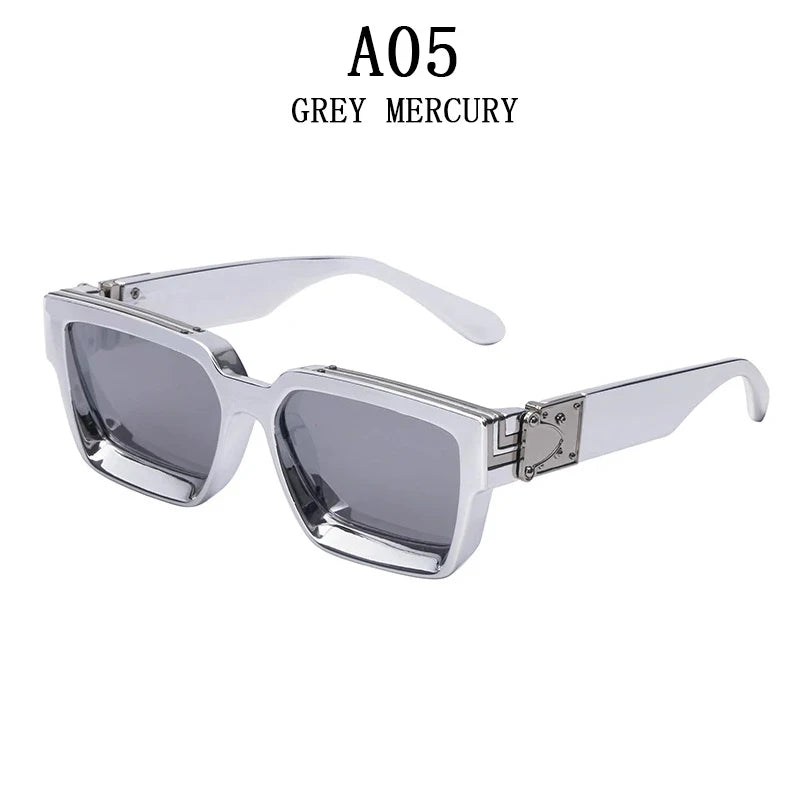Damen Sonnenbrille Luxus Modische Herren Brille Vintage Pilotenbrille UV400