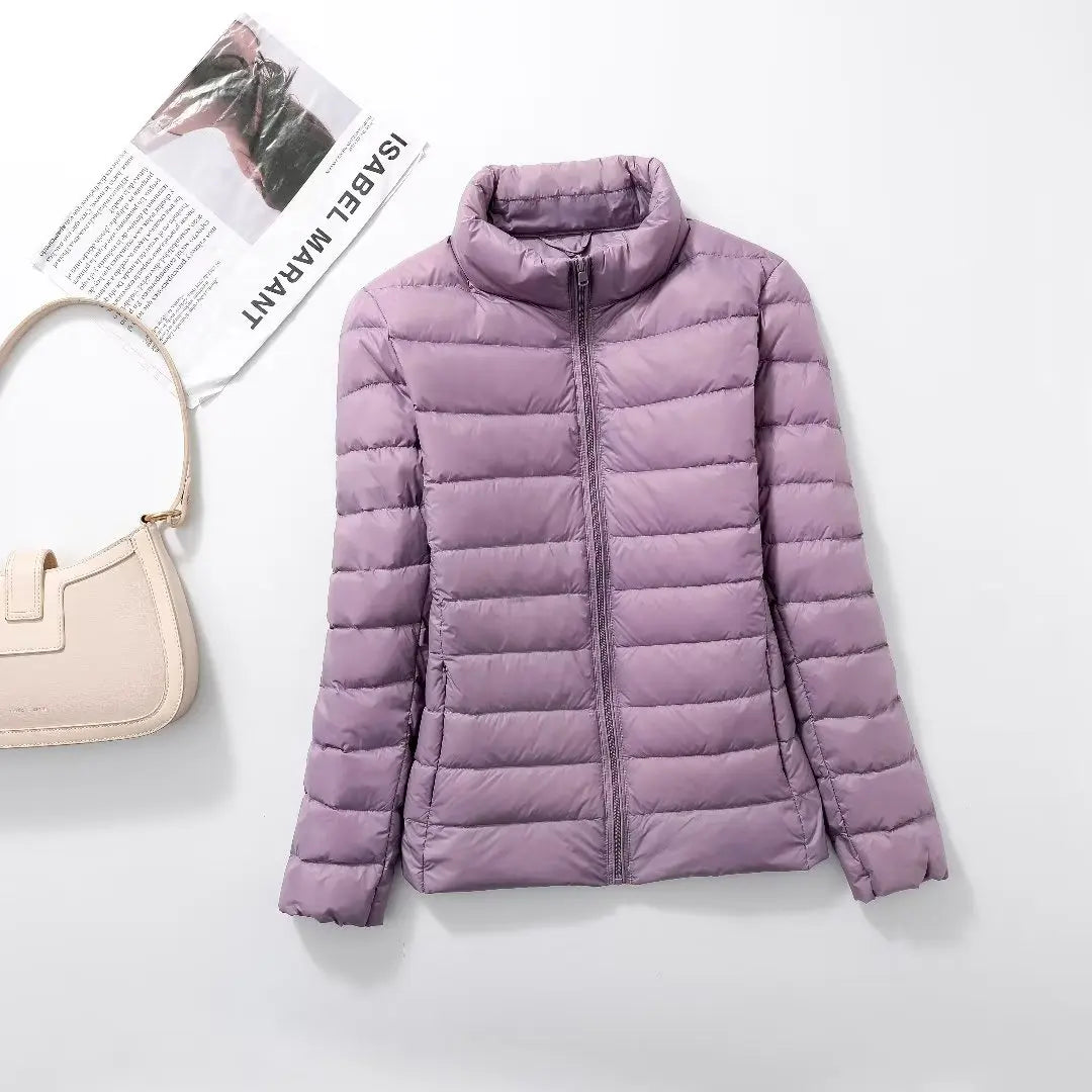 Damen Daunenjacke leichte & wetterfeste Steppjacke Stepp Jacke Übergangsjacke