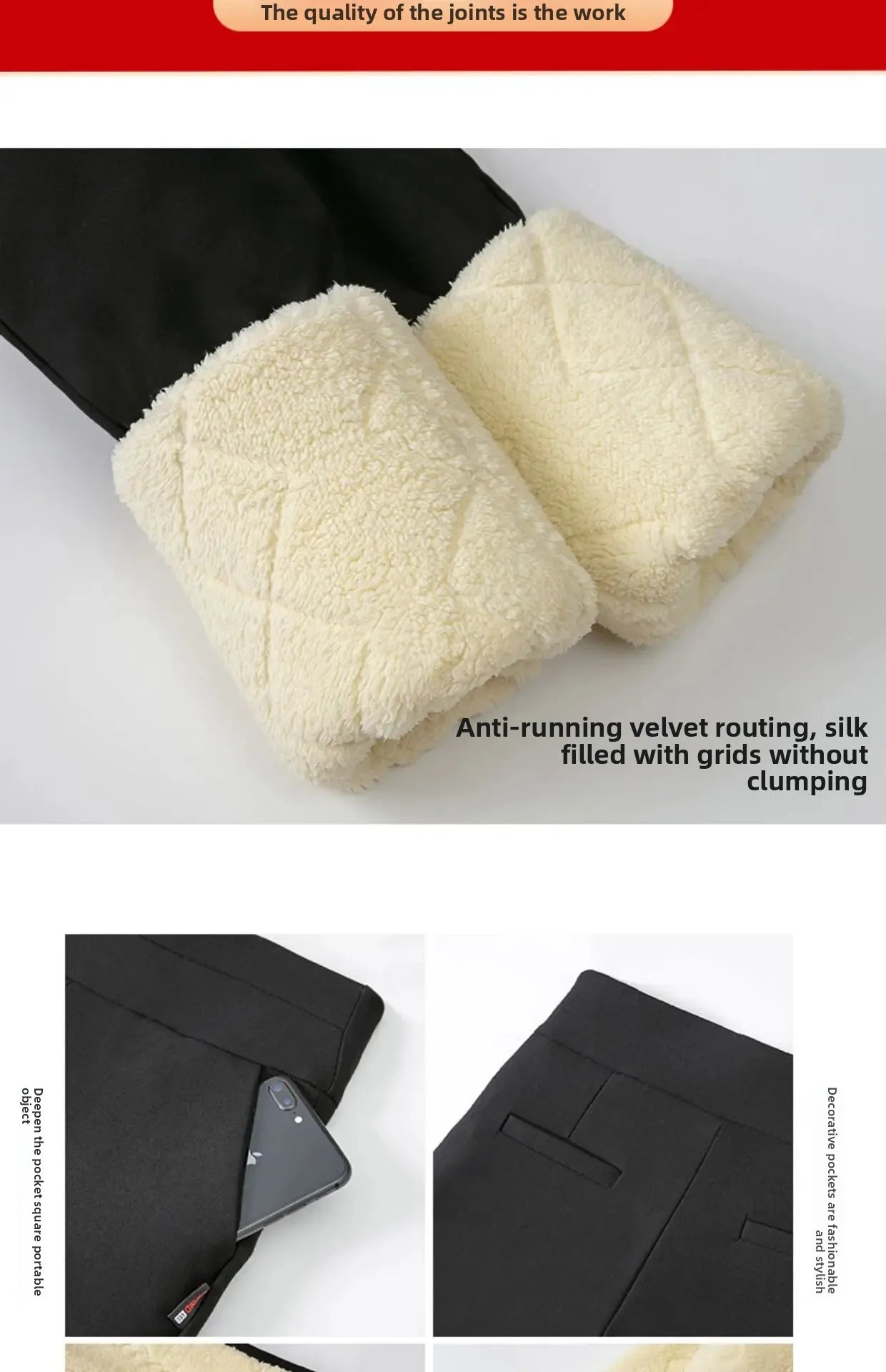 Frauen Hose Winter Leggins Warm Thermohose Innenfleece Leggings Strumpfhose