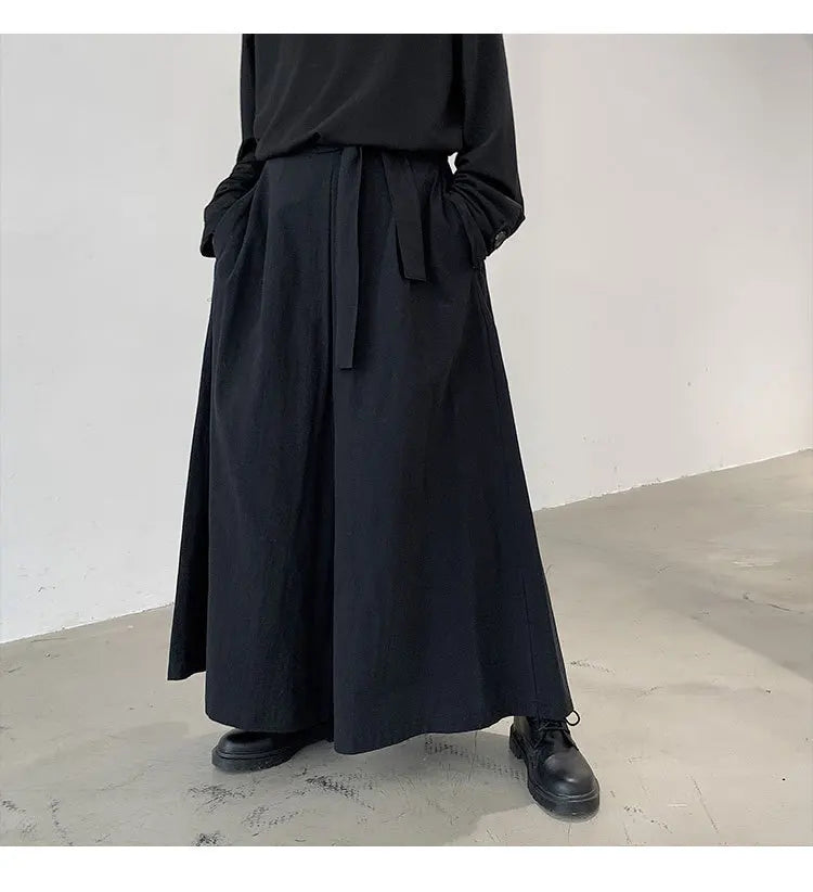 Männer Hose Haremshosen Pumphosen Pluderhosen Hosenrock Herrenrock Kilt Kimono