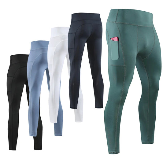 Herren Leggings Sporthose Jogginghose Trainingshose Lauf Hose Kompressionshose