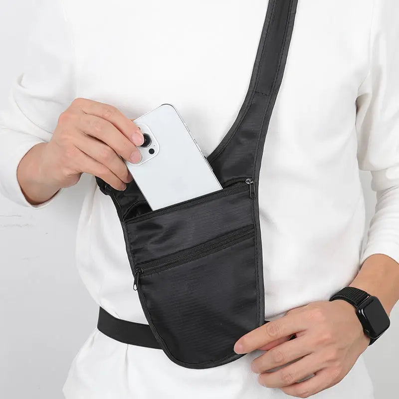 Reise Versteckte Taille Tasche Sport Telefon Männer Anti-diebstahl Gürtel Tasche Ultra-Dünne Wasserdichte Fanny Pack Neue Frauen laufen Licht Taille Tasche