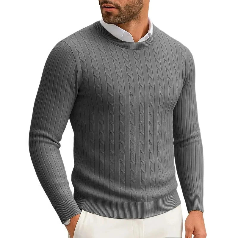 Herren Pullover Sweatshirt Leichter Pulli Sweater Shirt Langarmshirts
