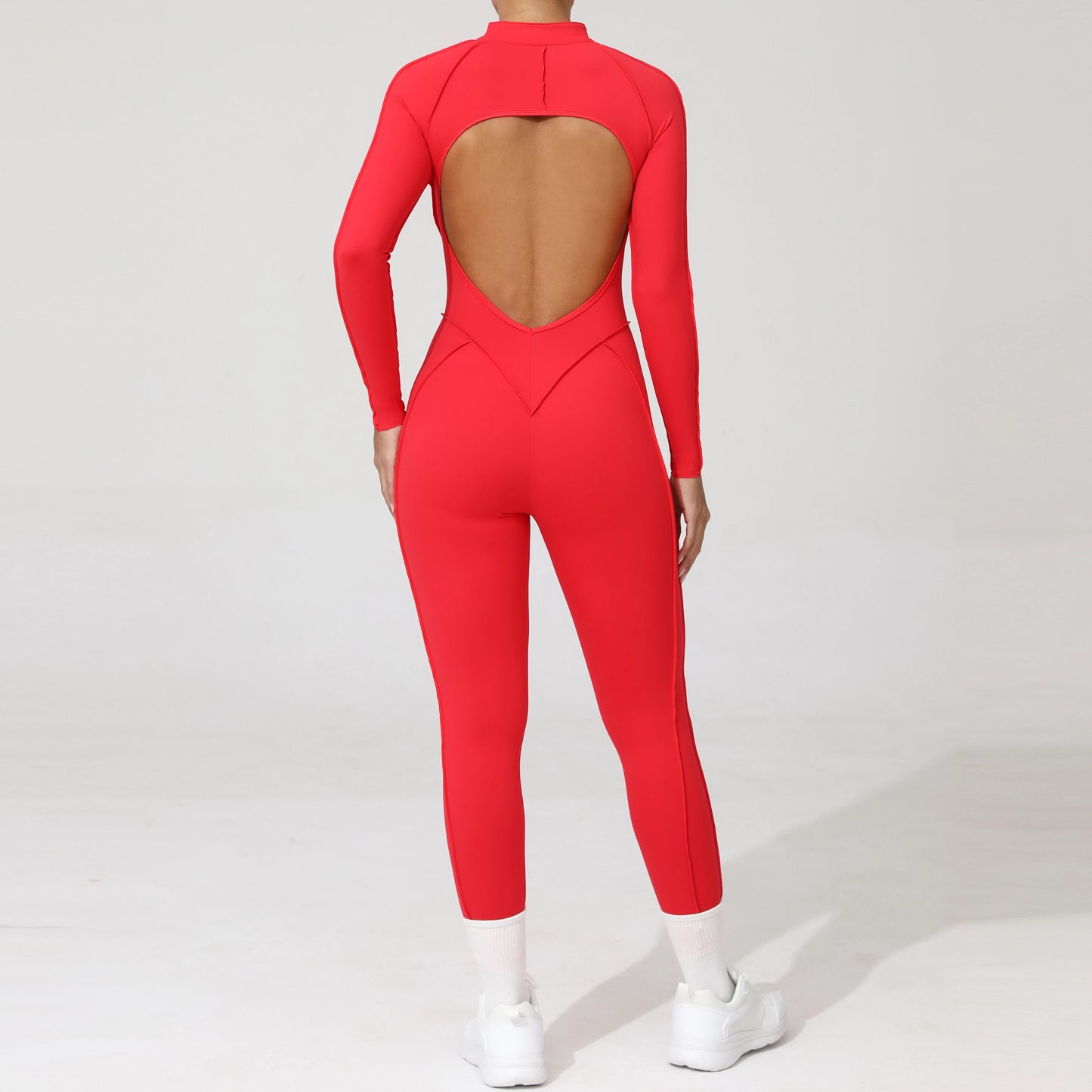 Yoga Fitness Overalls Jumpsuit Gym Stretch Leggings Jogging Anzug Top Push Up