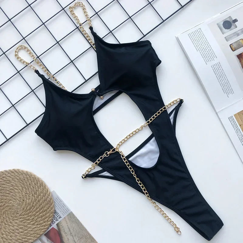 Frauen Bademode High Cut Bikini Set Sexy Push Up Badeanzug Damen Tanga Swimwear