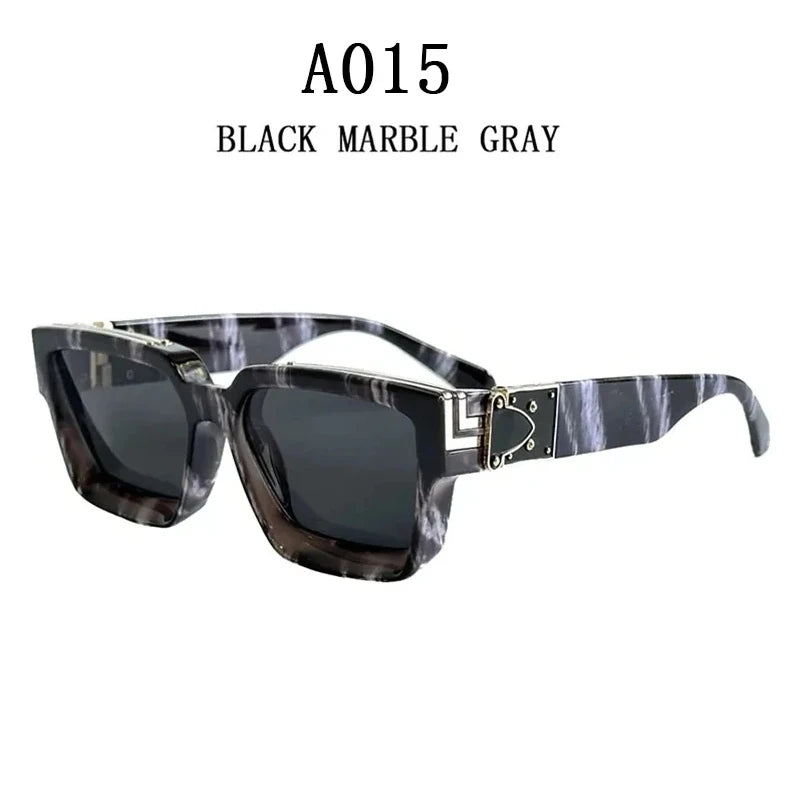 Damen Sonnenbrille Luxus Modische Herren Brille Vintage Pilotenbrille UV400