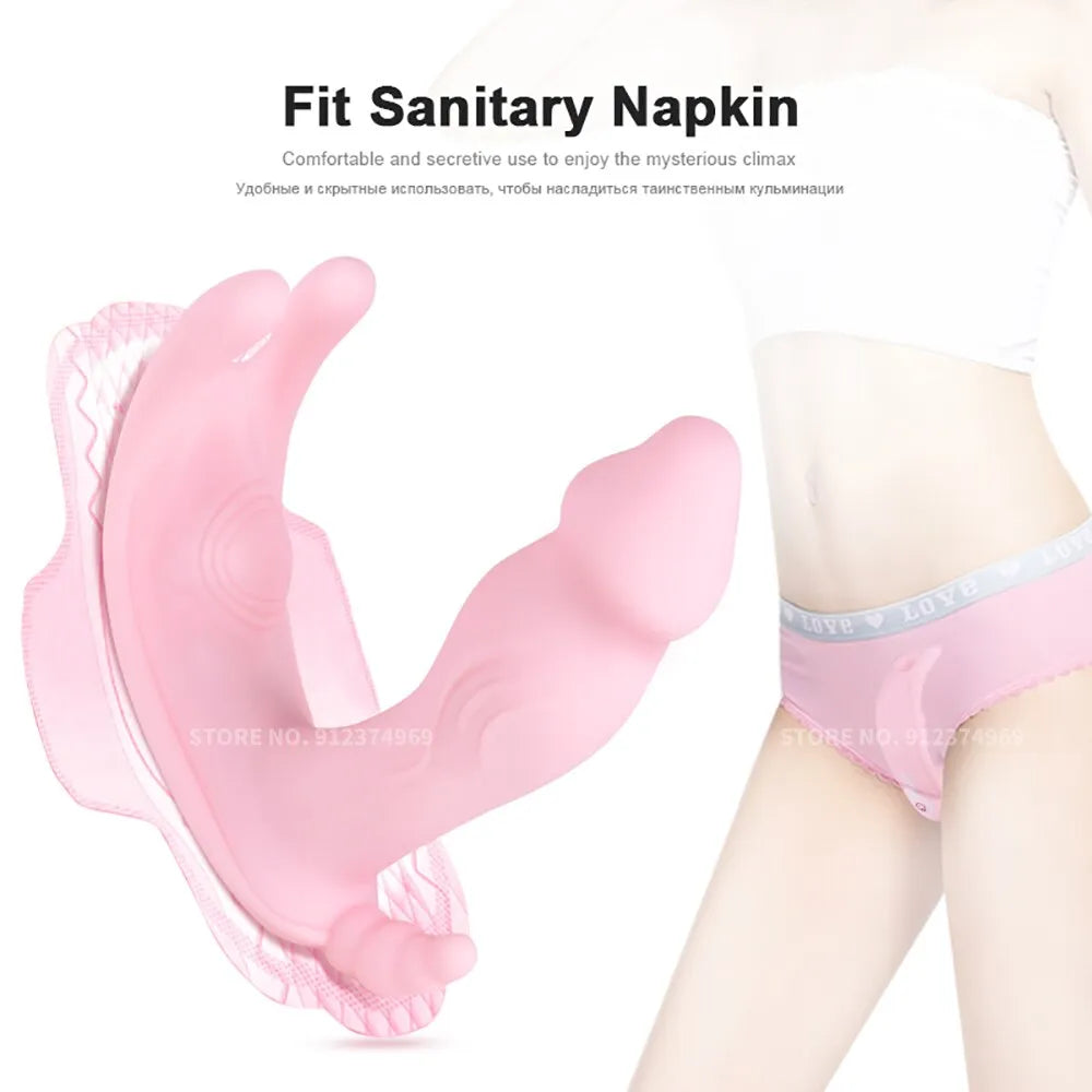 Drahtlose-Bluetooth Silikon Dildo G-Punkt Vibrator Sexspielzeug Frauen Klitoris