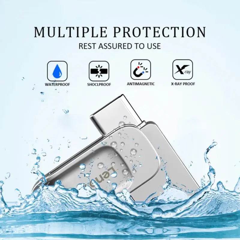 USB Stick 2TB 1TB USB-C Speicherstick Memorystick USB Speicher 256GB 512GB PC