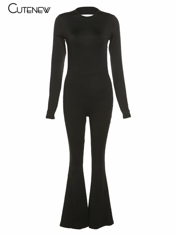 Damen Bodycon Overall Jumpsuit Streetwear Bodysuit Strampler Playsuit