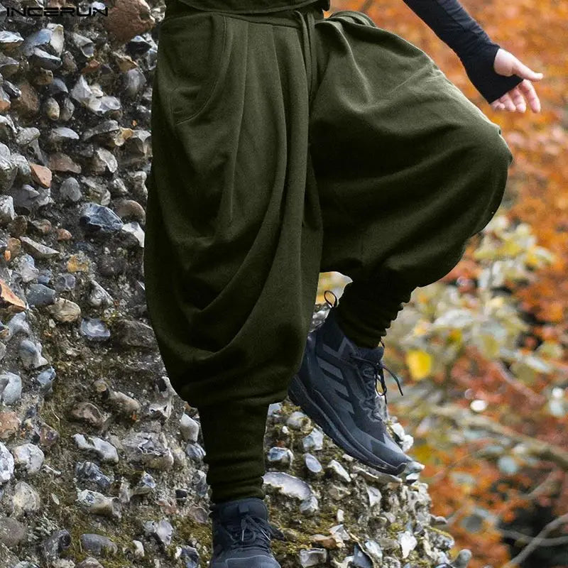 Männer Hose Haremshosen Pumphosen Pluderhosen Hosenrock Herrenrock Kilt Jogger