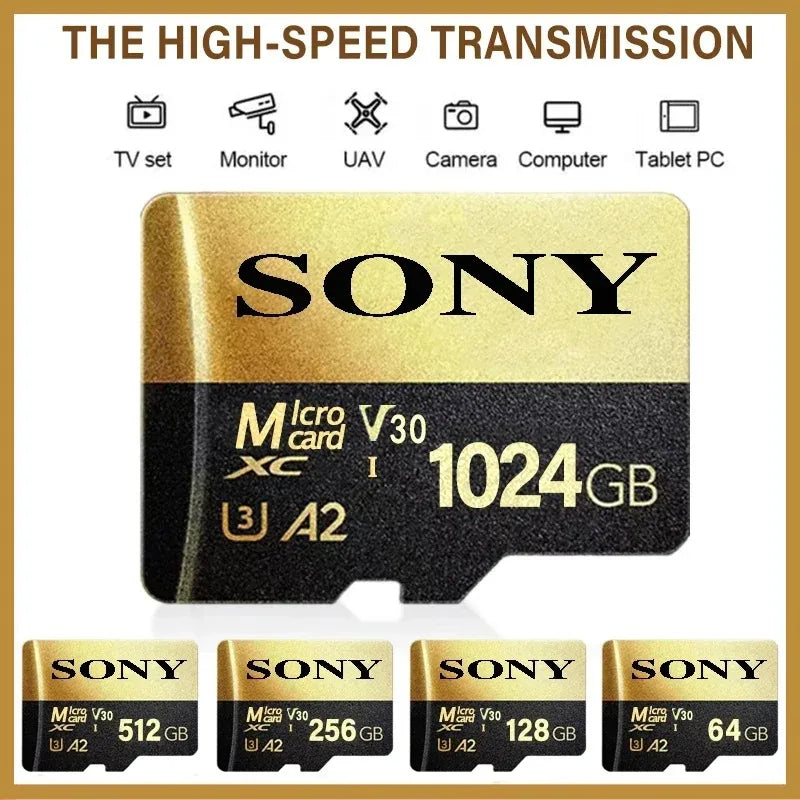 ULTRA Micro SD Karte 128GB 256GB 512GB Speicherkarte TF-Flash-Kartenspeicher