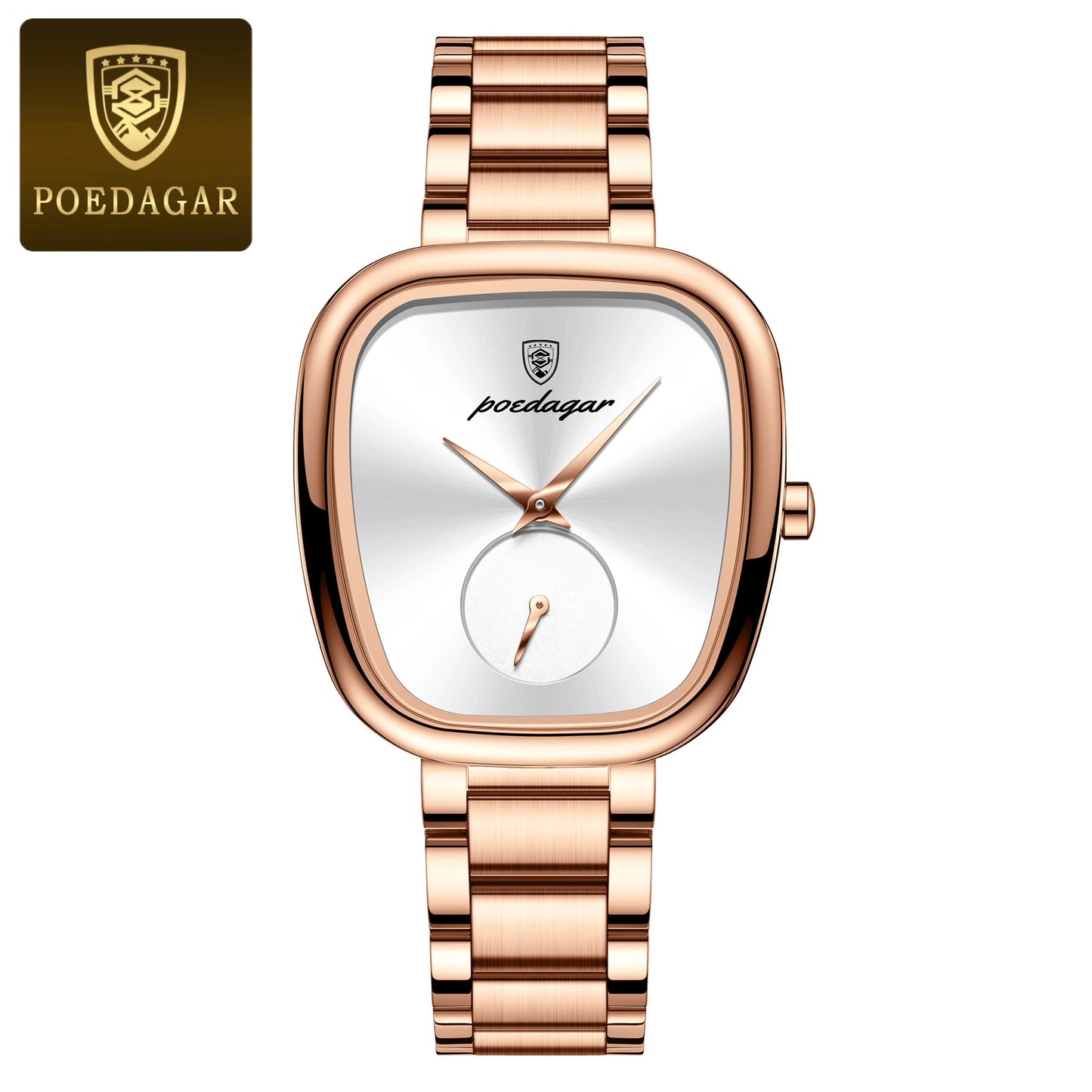 Damen Armbanduhr Armband Uhren Luxus Quarz Uhr Silber Gold Business Quarzuhr