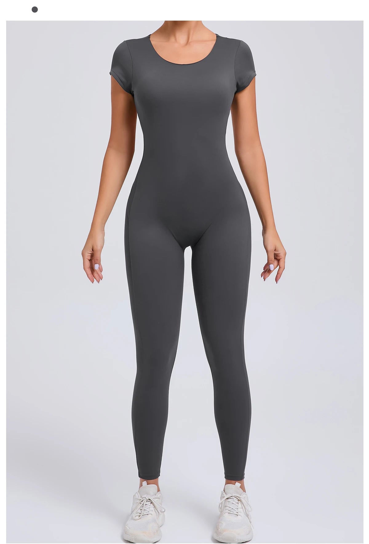 Tuta intera Sportiva Donna Rompers Pantaloni Yoga Palestra Sexy Jumpsuit Tutina