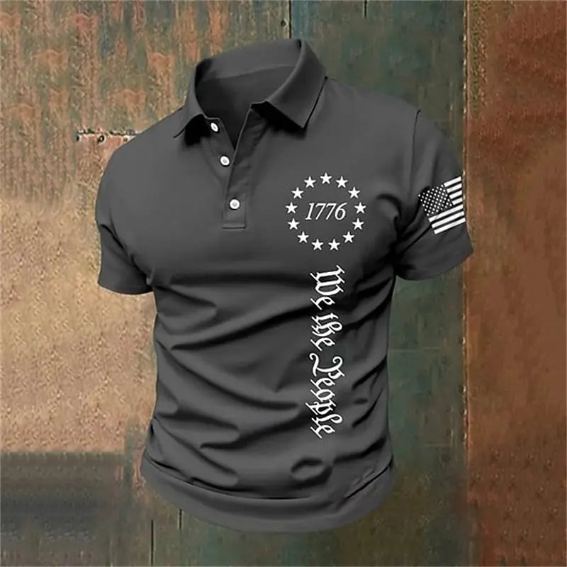 Herren Poloshirt POLO Shirt T-Shirt Kurzarm Hemd Fashion Polohemd Herrenmode Top