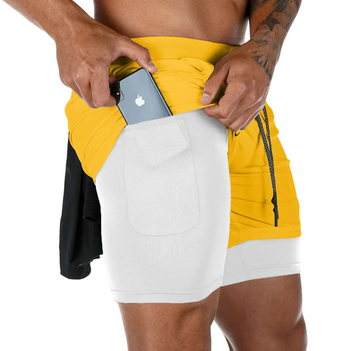 Fitness Shorts Kurze Sporthose Kurzhose Jogging Herren Trainingshose Sportshorts