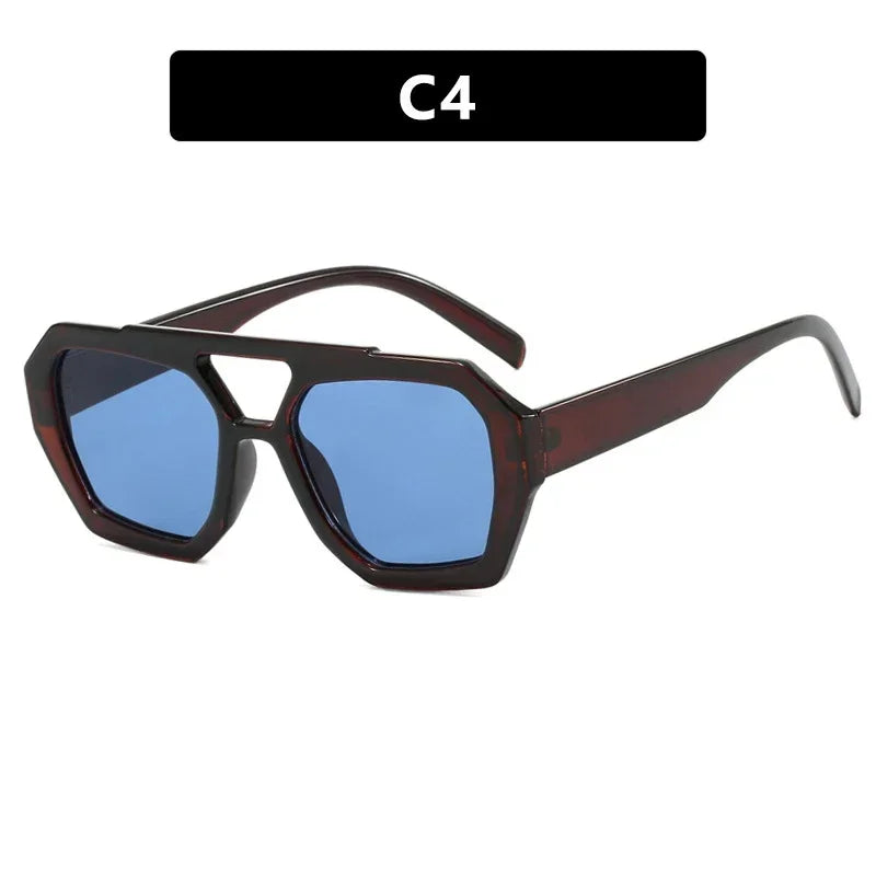 Occhiali da sole ovali oversize per donna e uomo Fotocromatici Polarizzati UV400