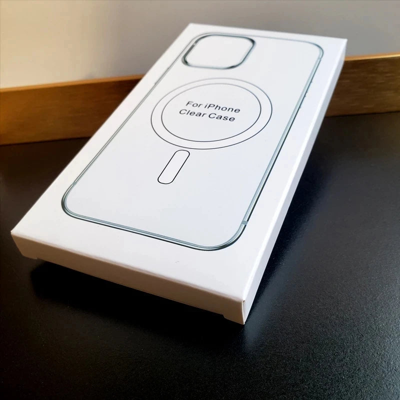 Custodia Cover Magsafe cellulare per iPhone 13 14 15 16 pro max Silicone Bumper