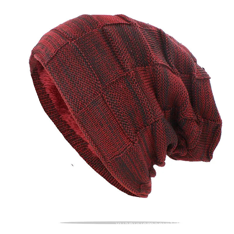 Damen Wolle Mütze Wintermütze Strickmütze Kappe Bommelmütze Pudelmütze Haube