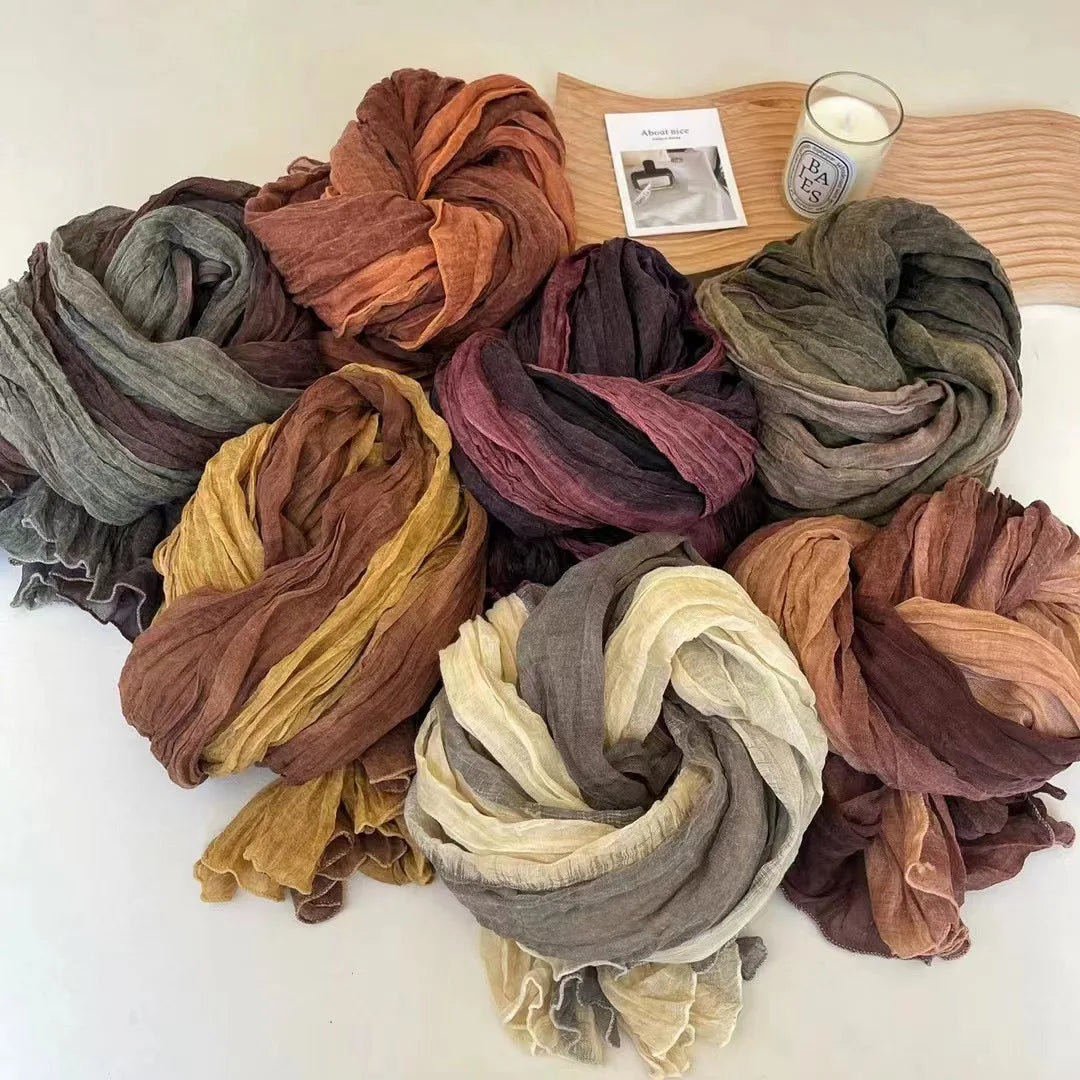 Herren Schal Herbstschal Stola Schlauchschal Halstuch Wollschal Strickschal Loop
