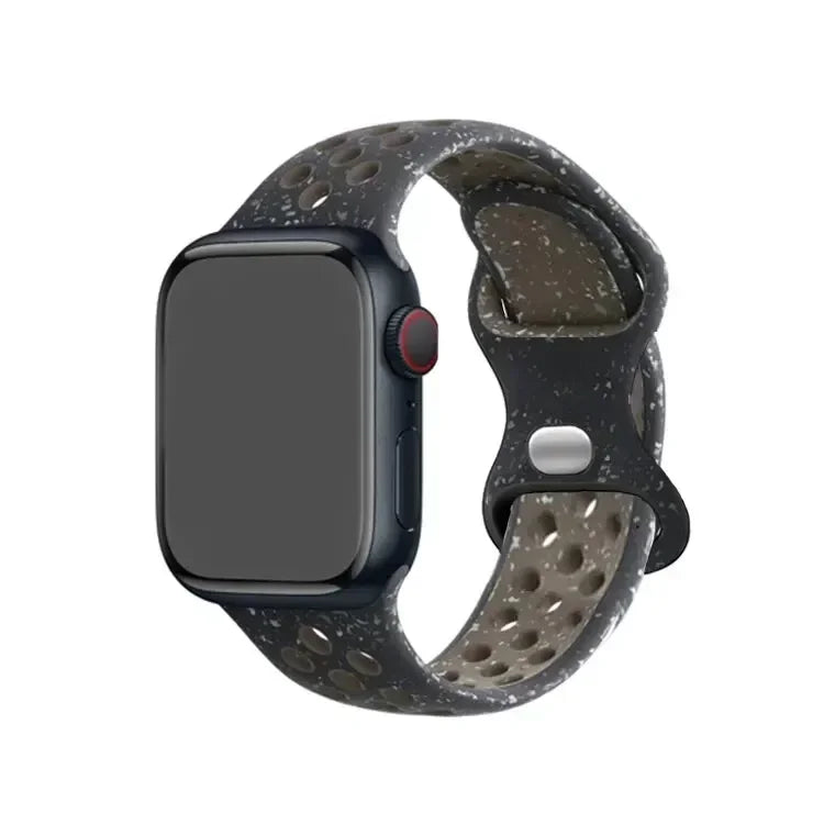 Sport Armband für Apple Watch Series 9 8 7 6 5 4 3 SE Ultra Silikon Band iWatch