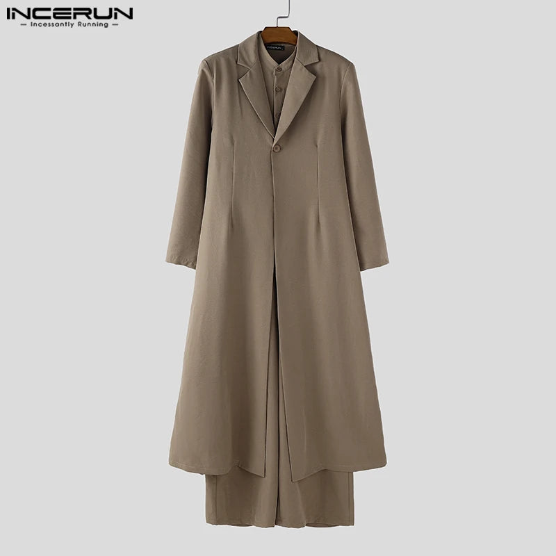 3 Tlg Set Männer Hose Blazer Haremshosen Pumphosen Pluderhosen Hosenrock Herren
