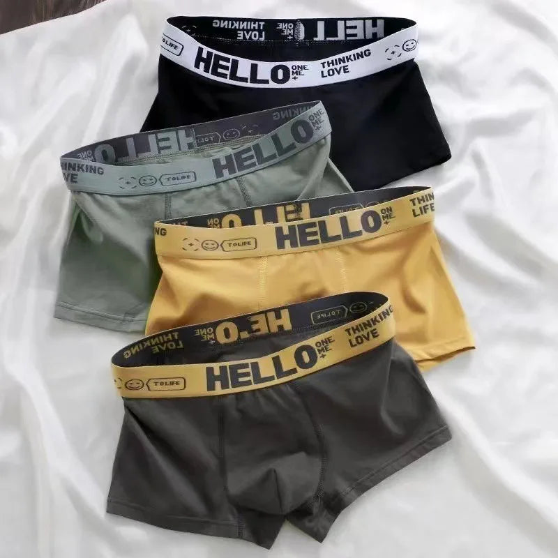 6er Pack Herren Boxershorts Unterhosen Basic Unterwäsche Boxer Shorts