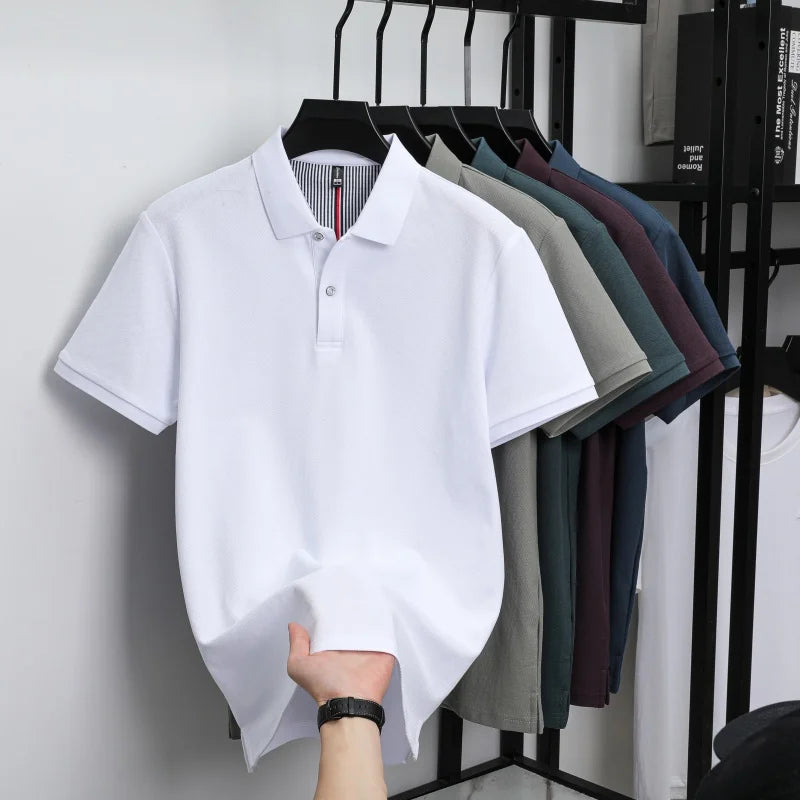 Herren Poloshirt POLO Shirt T-Shirt Kurzarm Zipper Hemd Fashion Polohemd Top NEU