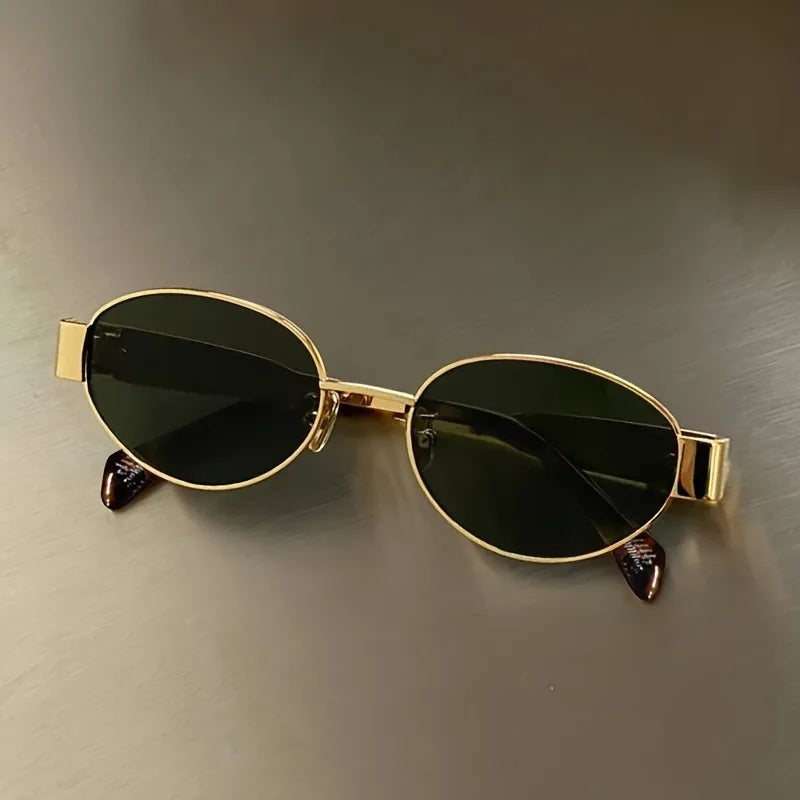 Damen Sonnenbrille Designer Luxus Brille Quadratische Übergröße Gläser Vintage