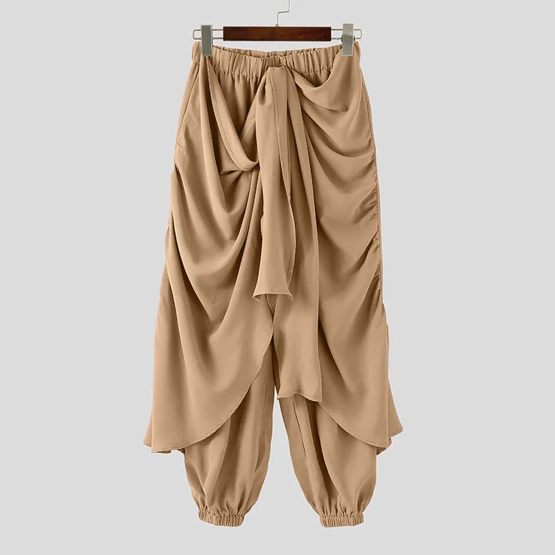 Männer Hose Haremshosen Pumphosen Pluderhosen Hosenrock Herrenrock Kilt Jogger