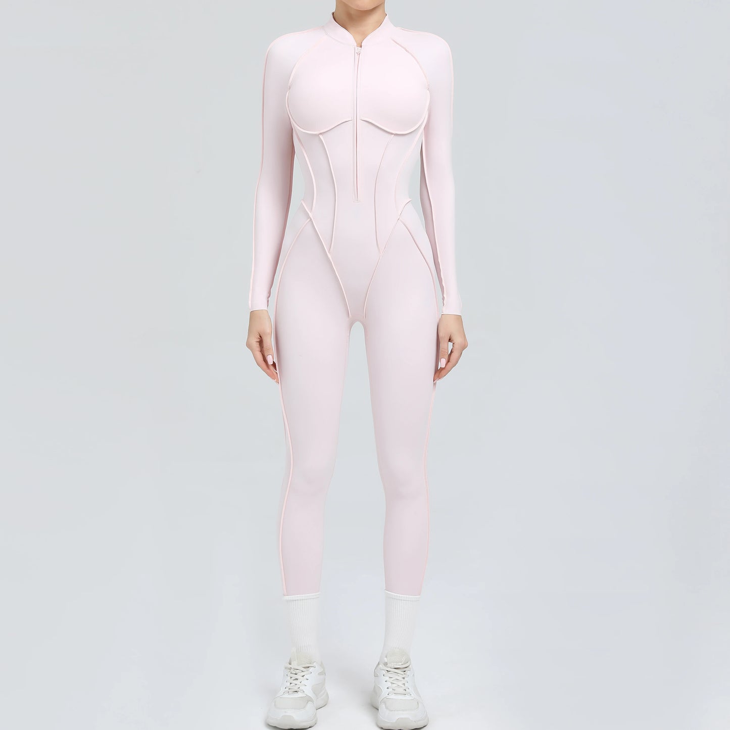 Yoga Fitness Overalls Jumpsuit Gym Stretch Leggings Jogging Anzug Top Push Up