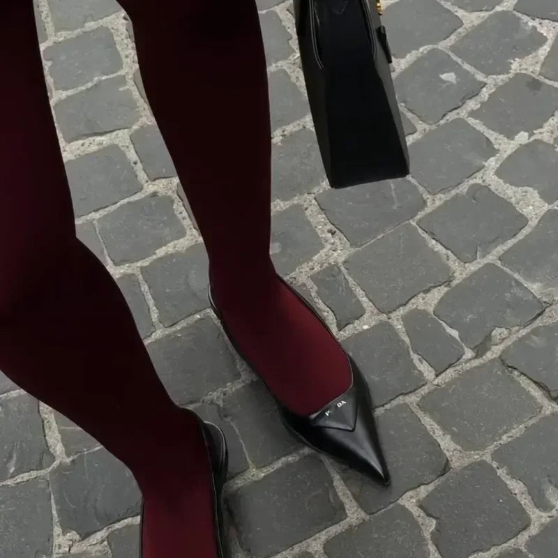 1 Paar Frauen Nylon Strumpfhose Netzstrumpfhose Feinstrumpfhose Strümpfe